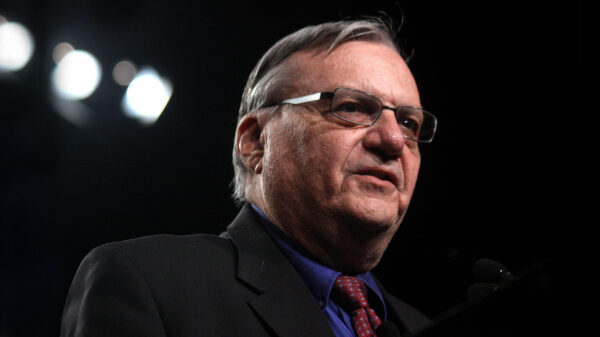 Face of former Arizona sheriff Joe Arpaio
