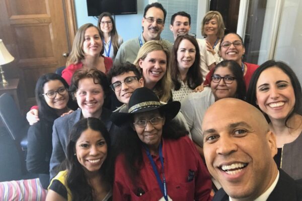 ACLU members meet with Sen Cory Booker