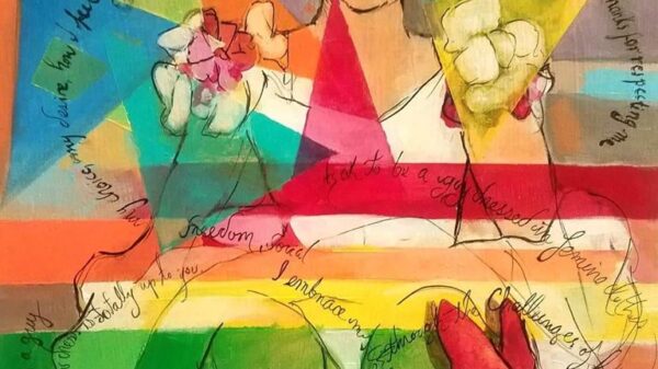 Victor Navarro's It's My Flight painting