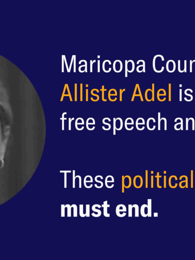 Political prosecutions must end