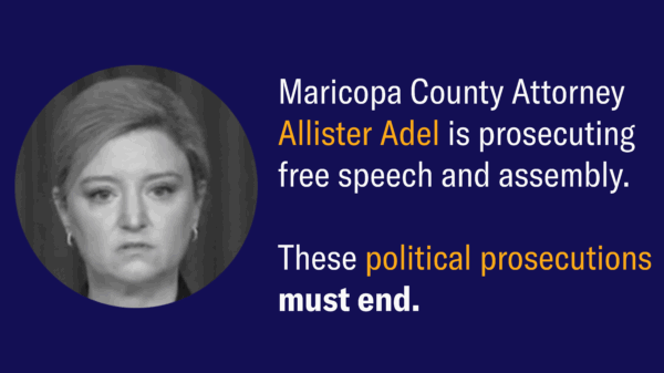 Political prosecutions must end