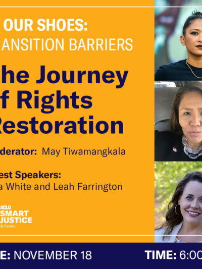 In Our Shoes: Transition Barriers - Rights Restoration
