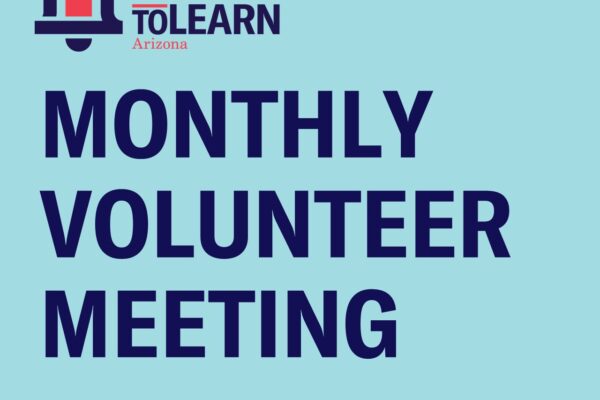 Demand to Learn: Monthly Volunteer Meeting