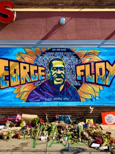 George Floyd mural