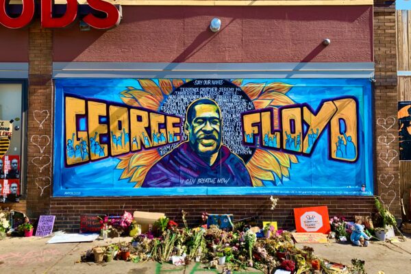 George Floyd mural