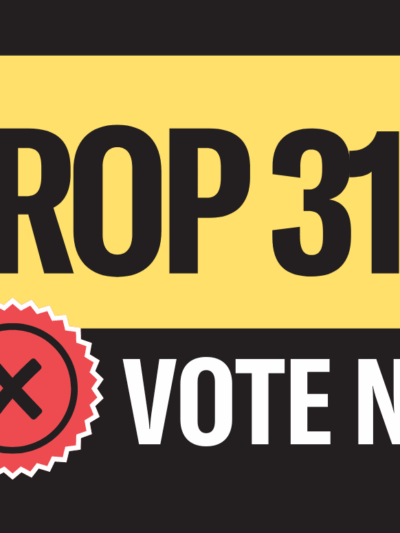 Prop 312 - Vote No