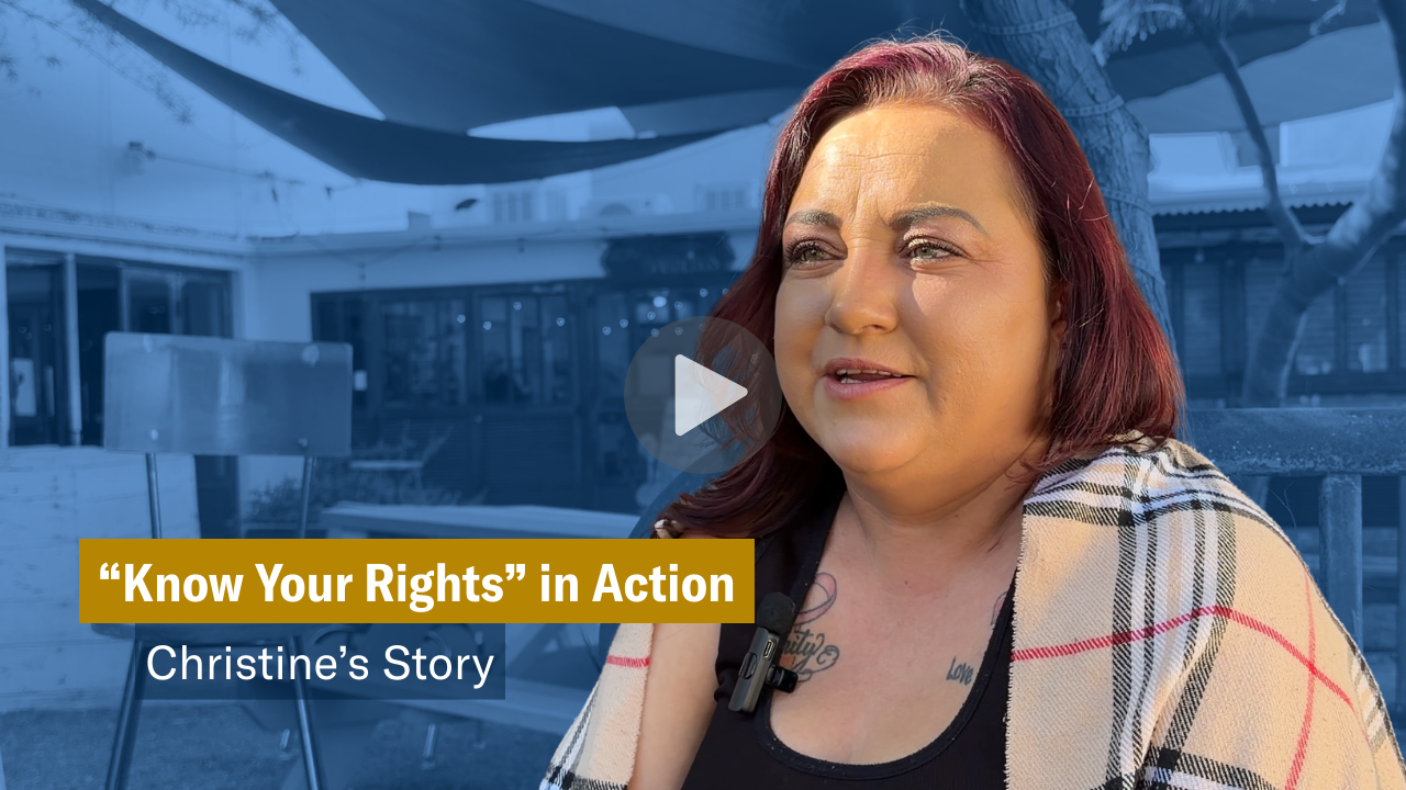 Christine Know Your Rights