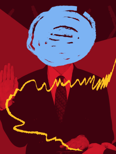 Header image showing abstract election related imagery