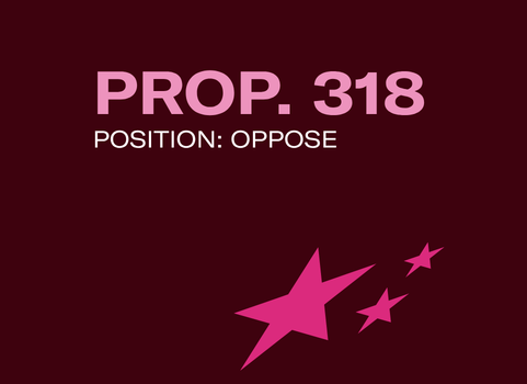 Proposition 318, ACLU of Arizona position: oppose