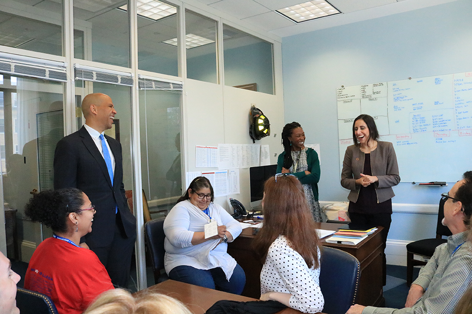 U.S. Senator Cory Booker Meets Members of the ACLU of Arizona