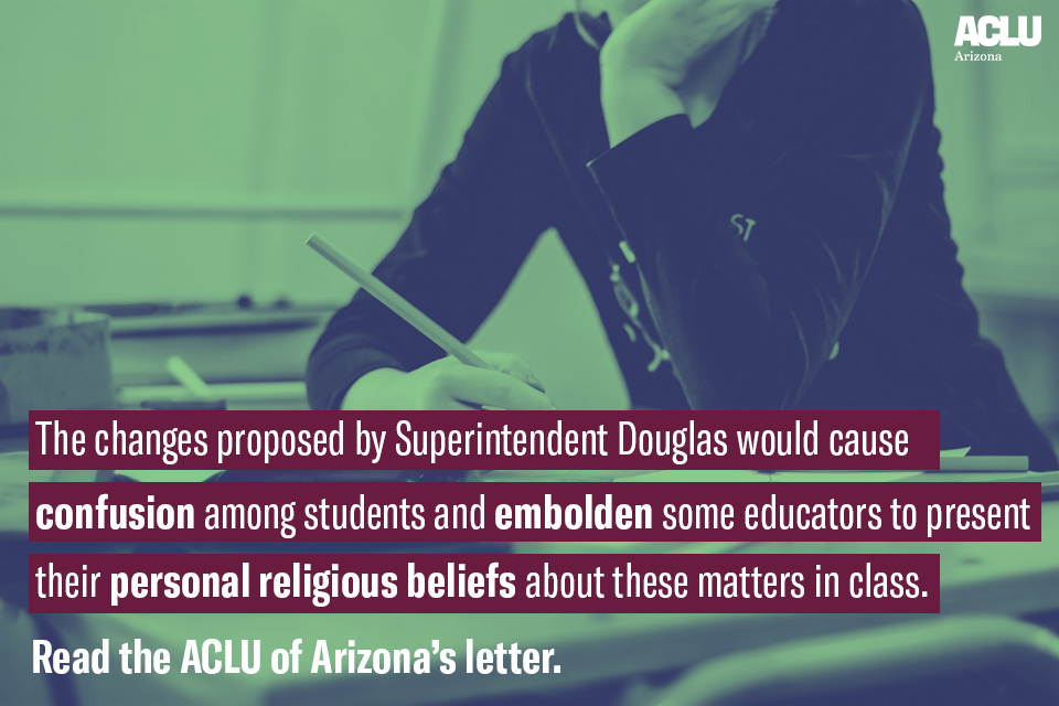 read the ACLU of Arizona's letter 