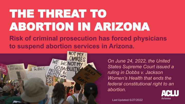 Threat to Abortion in Arizona Cover