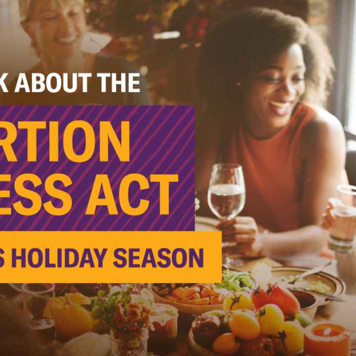 Let's talk about the Arizona Abortion Access Act this holiday season